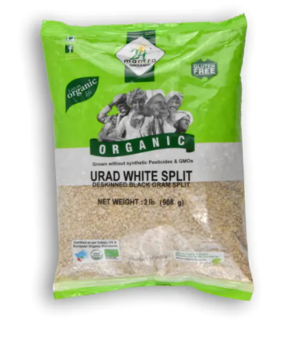 24 MANTRA ORGANIC Organic Urad White Split